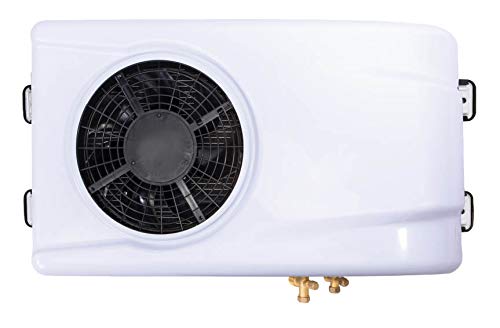 ACDC 12V Air Conditioner, Battery Powered, 6000 BTU, 20 SEER, R134A Refrigerant Pre-filled, Mini-Split A/C with 10ft Rubber Hose and Complete Insta...