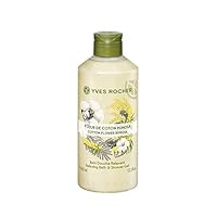 Les Plaisirs Nature Relaxing Bath & Shower Gel - Cotton Flower Mimosa (13.5 fl.oz.)