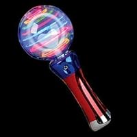 Meteor Storm LED Changing Pattern Spinner Wand