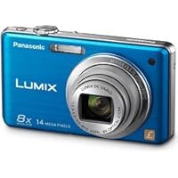 Panasonic Lumix DMC-FH20 14.1 MP Digital Camera with 8x Optical Image Stabilized Zoom and 2.7-Inch LCD (Blue) (OLD MODEL)