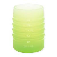 Bumkins Baby and Toddler Cups, Sip Cup, Spill Proof Training Drinking for Babies Ages 4 Months to Hold, Tip Proof, Platinum Silicone Starter Cup, First Year Learning Supplies, Holds 2oz, Sage Green