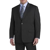 Oak Hill Premium by DXL Men's Big and Tall Jacket-Relaxer Suit Jacket