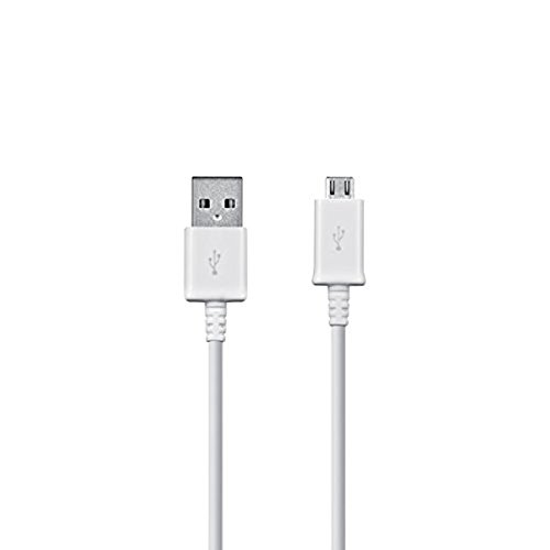 Samsung OEM Adapter with USB Sync Charging Cable - Non-Retail Packaging - White