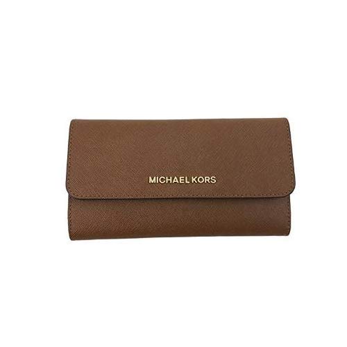 MICHAEL Michael Kors Jet Set Travel Large Flat Multifunction Wallet  Amazonca  Clothing Shoes  Accessories