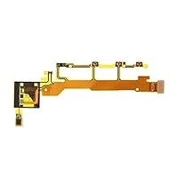 GUOHUI Replacement Parts Side Button (Power & Volume & Mic) Flex Cable for Sony Xperia Z / C6602 / C6603 / L36h Phone Parts