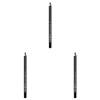L.A. Girl Eyeliner Pencil, Brown Black (Pack of 3)