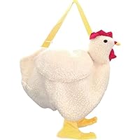 Personalized Customized Chicken Purse Chicken Bag Fluffy Hen Crossbody Bag Plush Handbags Cartoon Shoulder bag For Girls Women