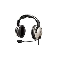 Lightspeed Aviation Zulu 3 ANR Aviation Headset - Premium Comfort GA Dual Plugs Pilot Headset - Maximum Noise Canceling & Bluetooth Technology for Exceptional Communication