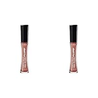 Infallible Pro Gloss Plump Lip Gloss with Hyaluronic Acid, Long Lasting Plumping Shine, Lips Look Instantly Fuller and More Plump, Nude Twinkle, 0.21 fl. oz. (Pack of 2)