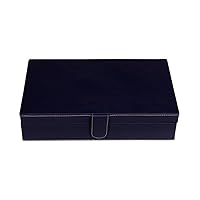Shopping 24 Mart Blue Watch Box Case for 10 Watches For Unisex