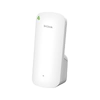 AX1800 Mesh Wi-Fi 6 Range Extender- Cover up to 2600 sq.ft- Dual Band, MU-MIMO, Mesh, WPA3, Booster, Repeater, Access Point, Extend Wi-Fi in Your Home, Gigabit Port, Easy App Setup, (DAP-X1870)