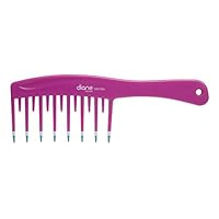 Diane Mebco Handle 8.75 Inch Pick Comb Magenta 1 piece