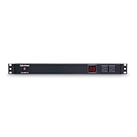 CyberPower PDU15M2F12R Metered PDU, 100-125V/15A (Derated to 12A), 14 Outlets, 1U Rackmount, 15 Foot Power Cord