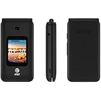 Unlocked FLIP 4 AT&T SMARTFLIP IV U102AA 4G 4GB Phone -Works with AT&T T-Mobile & Cricket -NOT Good for VERIZON Simkey