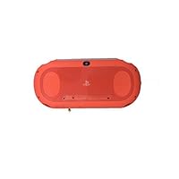 Gametown New Replacement Back Shell Housing Case Rear Cover with Touchpad Module for Sony PS VITA 2000 PSV 2000 Console Red
