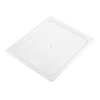 Cambro 20CWC135 Camwear Food Pan Cover 1/2 size flat clear - Case of 6