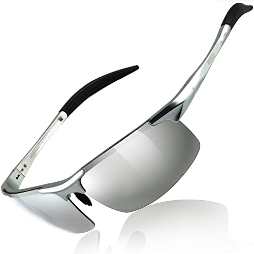Duco | Accessories | Duco Dc826 Carbon Fiber Black Frame Silver Mirror  Polarized Lens Sunglasses | Poshmark