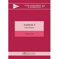 By Terence Tao - Analysis I (Texts and Readings in Mathematics) (3rd Edition) (2014-10-30) [Hardcover] By Terence Tao - Analysis I (Texts and Readings in Mathematics) (3rd Edition) (2014-10-30) [Hardcover] Hardcover