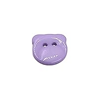Decorative Buttons Two Holes, Accessory Kits On Clothing Store; Hotel; Outdoor, 12(MM), Light Purple, 1 Set Clothing Apparel Sewing Buttons/Buckles (Total 1000 Pieces)