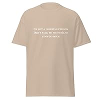 I'am Not A Morning Person Funny T-Shirt_Graphic t-Shirt Men