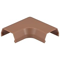 Ohm Electric DZ-AMM3-T/2P 09-2693 OHM Bend, No. 3, Brown, Pack of 2, Wiring Molding, Corner Finish, Bending