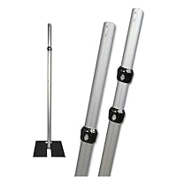 (6 Pack) 8'-14' Tall Adjustable Upright for Pipe and Drape Systems