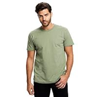 Men's Made in USA Short Sleeve Crew T-Shirt M OLIVE