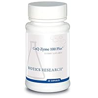 Biotics Research Coq Zyme 100 Plus 100 Milligram of emulsified coenzyme Q10, B Vitamins. 60count