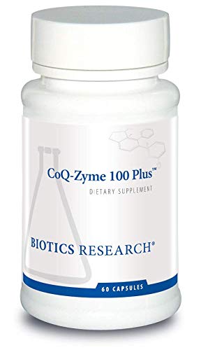 Biotics Research Coq Zyme 100 Plus 100 Milligram of emulsified coenzyme Q10, B Vitamins. 60count