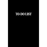 Black Simple Daily To-Do List Planner, 6x9 Daily To-Do List, Checklist Planner For School, Work, Health & Wellness, And Much More. Undated Checklist Planner With Blank Schedule. Black Simple Daily To-Do List Planner, 6x9 Daily To-Do List, Checklist Planner For School, Work, Health & Wellness, And Much More. Undated Checklist Planner With Blank Schedule. Paperback