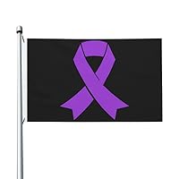 Esophageal Cancers FLAG 4x6 Double-sided printing-US Polyester Flag-Vivid Color and UV Fade Resistant-Canvas Header