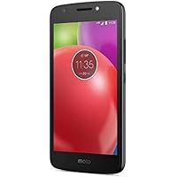 Virgin Mobile Motorola Moto E4 4G LTE 16GB ROM Prepaid Smartphone, Black