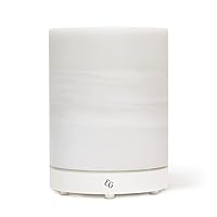 Pearl Ultrasonic Essential Oil Diffuser for Aromatherapy & Glowing Ambient Light, 130 ml Capacity