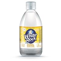 White Rock DIET TONIC WATER (Pack of 24) (1 Case) 10oz Bottles Calorie Free 296ml Per Contains Quinine (Includes 24 Individual 10oz Light Diet Tonic Water Bottles)