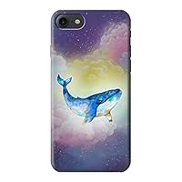 R3802 Dream Whale Pastel Fantasy Case Cover for iPhone 7, iPhone 8, iPhone SE (2020), iPhone SE 3 (2022)
