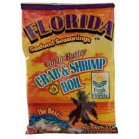 Florida Seafood Seasonings Crab & Shrimp Boil Garlic Butter 5 oz (2 Pack)