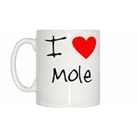 I Love Heart Mole Mug