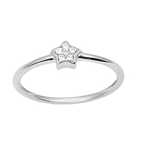 MOONEYE Star Style Ring! 925 Sterling Silver Moissanite Diamond Five Stone Ring Women Jewelry