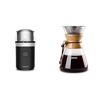 COSORI Pour Over Coffee Maker with Double-Layer Stainless Steel Filter and Coffee Grinder Electric for Coffee beans, Spices