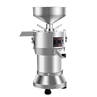 Commercial Stainless Steel Funnel Slurry Self-separation Pure Copper Core Motor Attrition Mill Soymilk Machine (110V)