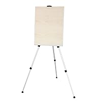 Metal Sketch Easel Stand Portable Adjustable Foldable Travel Easel Aluminum Alloy Easel Sketch Drawing for Artist Art Supplies