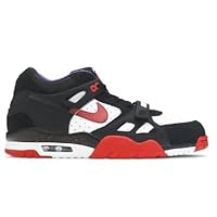 Nike DC1501-001 Air Trainer 3 'Dracula Halloween' Low Shoes Casual Sneakers Running Low Cut White Black Red, white/black/red, 24.5 cm