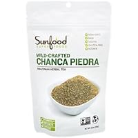 Sunfood Superfoods Chanca Piedra Tea Loose-Leaf | 1 Pack, 3.5 oz Bag | Wild-Crafted Herbal Tea | Non-GMO, Vegan Plant Based