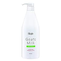 5 x Bioglo Goats Milk Hair Shampoo 1000ml