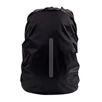 Reflective Waterproof Backpack Rain Cover Outdoor Sport Night Cycling Safety Light Raincover Case Bag Camping Hiking 25-75L