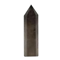 Hematite Natural Crystal Towers Wand Healing Crystal Point Obelisk Crystal Grid Reiki Healing Wand Gemstone (3