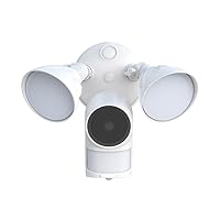 Floodlight 1080p Camera with Cloud Storage for Home Security, PIR Alarm Motion Detection, Two Way Audio