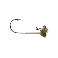 Lures Spot Remover Pro Model Jig Head with Heavy-Duty Spring & Nickel Hook for Soft Plastic Bass Fishing Baits - 5 Pack