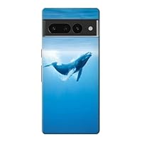 R0843 Blue Whale Case Cover for Google Pixel 7 Pro
