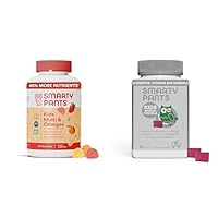 Kids Multivitamin Gummies & Kids Mineral Chews: Multivitamin with Omega 3 Fish Oil (EPA/DHA) and Multimineral with Magnesium Citrate & Calcium, 30 Day Supply Each